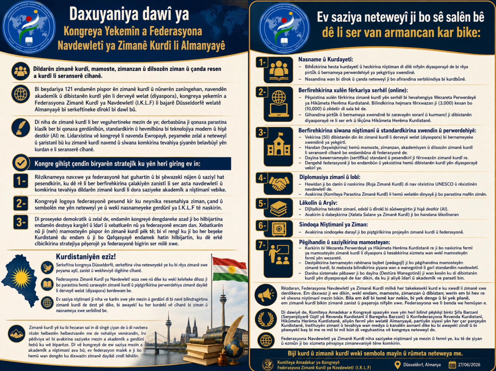 Daxuyaniya kongreyê